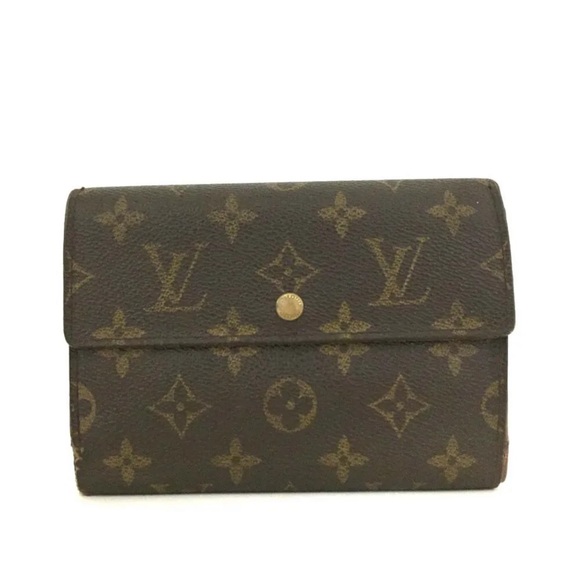 Louis Vuitton Handbags - Louis Vuitton Monogram Porte Tresor Etui Papiers Trifold Wallet /8N0648